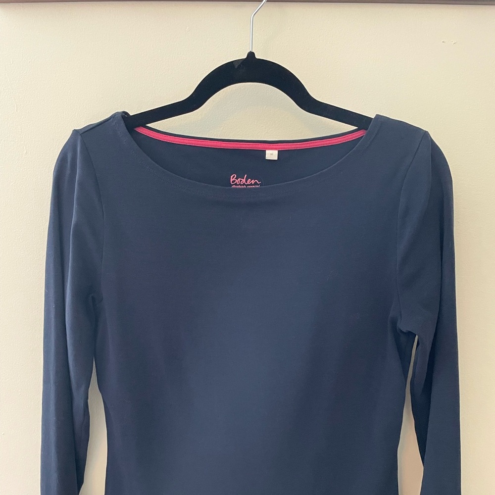 Boden boatneck tee